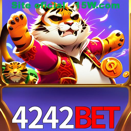 Imagem promocional da 4242Bet mostrando a plataforma e suas vantagens